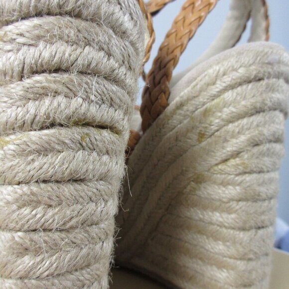 Michael Michael Kors Women Size 7 Juniper Espadrille Platform Sandals Wedge 940 - Picture 7 of 10